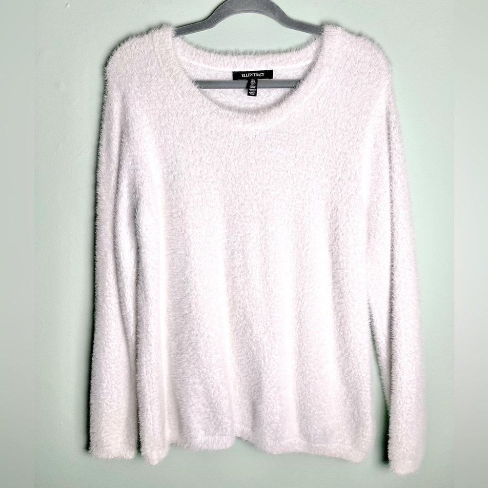 Ellen Tracy- Fuzzy Sweater